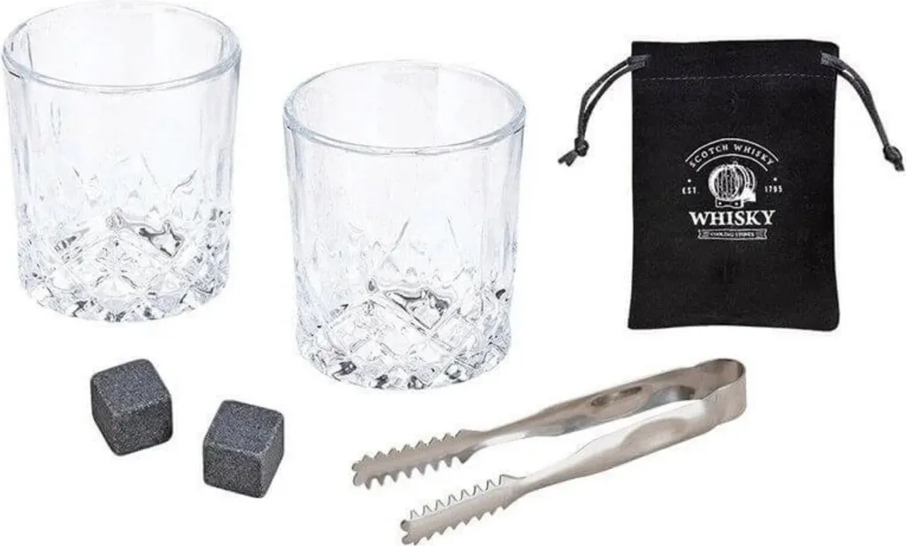 Whisky Geschenkset Nicht Nur Für Whisky Liebhaber:innen, 8 Granit Whisky Steine, 2 Whiskygläser, Eiswürfelzange Und Samtbeutel In Toller Holz Geschenkbox. Neidfaktor Inclusive 4 Whisky Geschenkset Nicht Nur Für Whisky Liebhaber:innen, 8 Granit Whisky Steine, 2 Whiskygläser, Eiswürfelzange Und Samtbeutel In Toller Holz Geschenkbox. Neidfaktor Inclusive – Bild 4