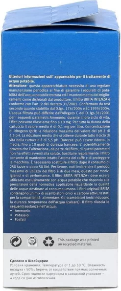 Siemens Wasserfilter TZ70003 Brita Für Kaffeevollautomaten EQ-Serie, 1 Stück 25 Siemens Wasserfilter TZ70003 Brita Für Kaffeevollautomaten EQ-Serie, 1 Stück -Küchenkochgeschirr Geschäft 05d9b157631eb7134c2c96eceb9edd87
