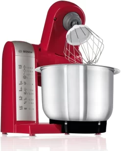 Bosch MUM 48R1 Multifunktions Küchenmaschine Rot/silber -Küchenkochgeschirr Geschäft 069f3fa84d709b782b3da8dd2508d084
