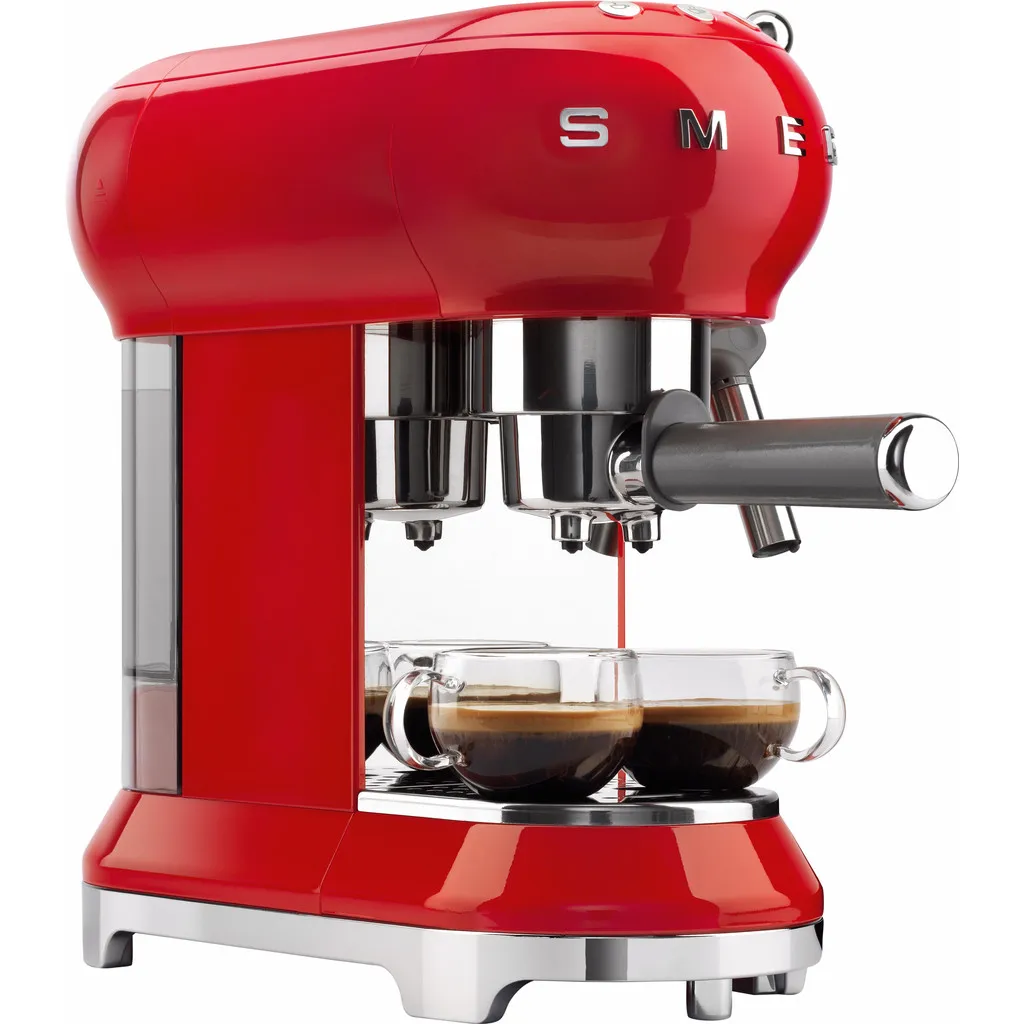 SMEG Espresso Kaffeemaschine Rot ECF01RDEU 13 SMEG Espresso Kaffeemaschine Rot ECF01RDEU – Bild 13