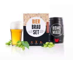 Braufässchen - Das Bierbrauset Zum Selber Brauen / Beer Making Kit / Super Geburtstagsgeschenk, Weihnachtsgeschenk, Männergeschenk Oder Zum Vatertag. "Sorte: India Pale Ale" IPA