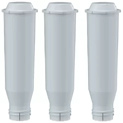 Wessper AquaClaro Wasserfilter Kompatibel Mit Krups, Passt Viele Modelle Von Krups, Siemens, Bosch, AEG, Tefal, Neff, Gaggenau (3er Pack)