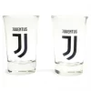 Juventus FC - Schnappsglas - 2er-Pack BS1996 (Einheitsgröße) (Schwarz)