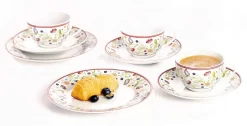 Flirt By R&B 17960 'Doppio Shanti' Kaffeeservice, 18-teilig (1 Set) -Küchenkochgeschirr Geschäft 10aa8ec3600f0e7a992685cf808f633a