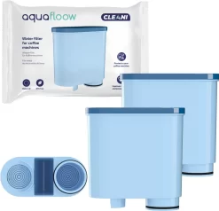 2x AquaFloow Cleani Wasserfilterpatrone Für Saeco/Philips Espressomaschinen (Saeco AquaClean CA6903/00 Und Philips AquaClean CA6903/10)
