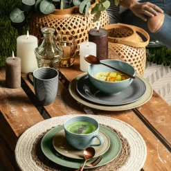 Seltmann Weiden Kaffeeservice Beat Grau Einfarbig/Relief Modern -Küchenkochgeschirr Geschäft 17a1ca40d43c2e859c0d5aa63c1cc1b0