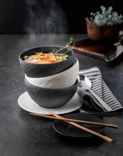 Villeroy & Boch Manufacture Rock Tafelservice 18-teilig Schwarz 11 Villeroy & Boch Manufacture Rock Tafelservice 18-teilig Schwarz -Küchenkochgeschirr Geschäft 18acaec58d74304707a04cc07d0ac5f1