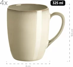 Mäser 931736 Kombiservice Ossia Für 4 Personen, Steinzeug, Grau (1 Set, 16-teilig) -Küchenkochgeschirr Geschäft 1deb79a5d576604623782ec27938ac21