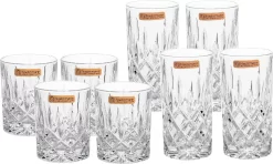 Nachtmann Whisky- & Longdrinkgläser "Noblesse", 8er Set Je 4 Stück