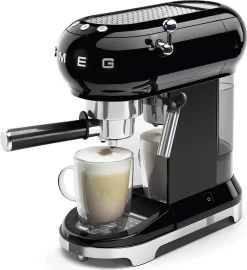 SMEG Espresso Kaffeemaschine Schwarz ECF01BLEU -Küchenkochgeschirr Geschäft 219ca0c2bc5409ece89461de29d51ebb