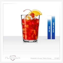 Allzweck-Trinkgläser 350ml (max.360ml) Set 6-Teilig Aus Glas -Küchenkochgeschirr Geschäft 21efeb779352dfc36723a876c1aa652c