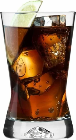 KROSNO X-Line Wassergläser, 6er-Set, 200 Ml -Küchenkochgeschirr Geschäft 220614f74e1a1bb3fe0c6acefcf03855