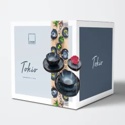 Sänger SÄNGER Steingut Geschirrset Tokio, Tafelservice 12 Teilig Für 4 Personen -Küchenkochgeschirr Geschäft 2561699911ecdddcf78b6b26ff106a12