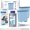 2x AquaFloow Cleani Wasserfilter Für Saeco/Philips Espressomaschinen (Saeco AquaClean CA6903/00 Und Philips AquaClean CA6903/10) + Wessper CleanOil Reinigungstabletten + Wessper CleanMax Entkalker 250ml + Fett
