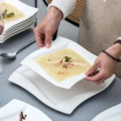 MALACASA, Serie Amparo, Porzellan Tafelservice 24 Tlg. Kombiservice 12 Speiseteller Und 12 Suppenteller Für 12 Personen 9 MALACASA, Serie Amparo, Porzellan Tafelservice 24 Tlg. Kombiservice 12 Speiseteller Und 12 Suppenteller Für 12 Personen -Küchenkochgeschirr Geschäft 2a5547db50f3da66cab28b9c953b5148