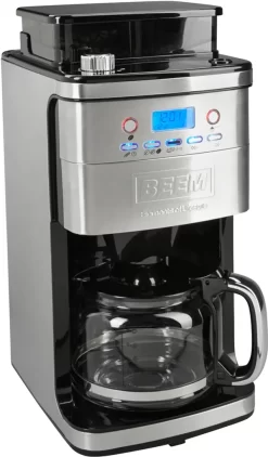 BEEM FRESH-AROMA-PERFECT SUPERIOR Filterkaffeemaschine Mit Mahlwerk - Glas | BASIC SELECTION | Edelstahl
