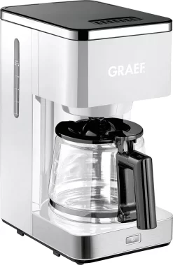 GRAEF FK401EU Kaffeemaschine 10 Tassen 1000Watt Weiß