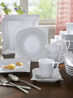 Van Well 12tlg. Tafelservice 'Opera' -Küchenkochgeschirr Geschäft 3200bba6695d49fdceafd416e074edcc