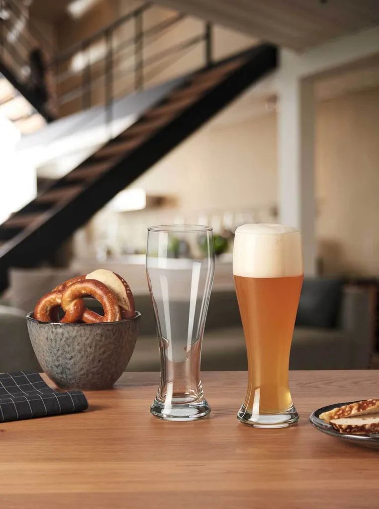 LEONARDO Weizenbierglas, Bierglas, 500 Ml, Transparent, Glas, 8 Cm, 236 Mm 3 LEONARDO Weizenbierglas, Bierglas, 500 Ml, Transparent, Glas, 8 Cm, 236 Mm – Bild 3