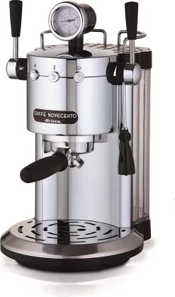 Ariete Espressomaschine Caffe Novecento 1105 W Silbern -Küchenkochgeschirr Geschäft 35d6730c09f59f8c5992238033a0f012