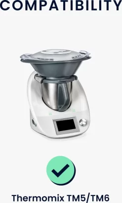 Kwmobile Hülle Kompatibel Mit Thermomix TM5 / TM6 - Küchenmaschine Abdeckhaube - In Weiß Schwarz Herz Brush 7 Kwmobile Hülle Kompatibel Mit Thermomix TM5 / TM6 - Küchenmaschine Abdeckhaube - In Weiß Schwarz Herz Brush -Küchenkochgeschirr Geschäft 39758117b3906dedc76e435757d4e4be