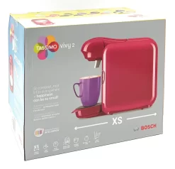 Bosch Tassimo Vivy2 Kapselmaschine TAS1401, Kompaktes Design, Vollautomatisch, Geeignet Für Alle Tassen - Pink -Küchenkochgeschirr Geschäft 3d3aa2855ae544c5644d3f4c1bbeb5a4