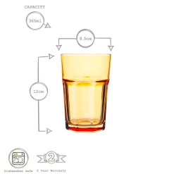 Rink Drink 6 Stück Farbige Gläser Highball-Set - Vibrant Multicolored Partei-Cocktail-Trinken Tumblers - 365ml - 6 Farben 7 Rink Drink 6 Stück Farbige Gläser Highball-Set - Vibrant Multicolored Partei-Cocktail-Trinken Tumblers - 365ml - 6 Farben -Küchenkochgeschirr Geschäft 3e2b81018b7a5b5efd7b48d33d8f96cc