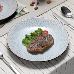 Kombiservice Steinzeug, Vancasso PLUVO Tafelservice, 16-teiliges Ess Geschirrset Mit Je 4 Speisetellern, Kuchentellern, Schalen Und Tassen Für 4 Personen -Küchenkochgeschirr Geschäft 44e1cd5a1d71ccea368e0f20dc991e2e