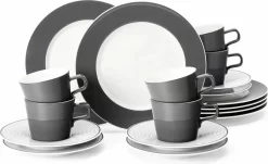 Seltmann No Limits Moments 65006 Kaffeeservice 18 Tlg. Porzellan