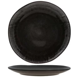 18tlg. Teller Set Reactive Glaze Black 6 Pers. Steingut Teller Schale Schwarz 8 18tlg. Teller Set Reactive Glaze Black 6 Pers. Steingut Teller Schale Schwarz -Küchenkochgeschirr Geschäft 49404062e882493b358e0a7b02dc19c0