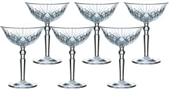 Nachtmann Cocktailschale Palais 230 Ml, Kristallglas Mit Schliffdesign (6 Stück) -Küchenkochgeschirr Geschäft 4b1de6479883764bece42177b363ea5b