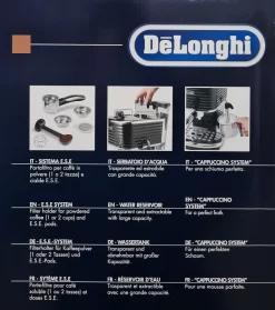 De'Longhi DeLonghi ECZ351BK Scultura Espressomaschine Siebträger Schwarz -Küchenkochgeschirr Geschäft 4b3e491ed42cfaf9cd33c7a90e17388b