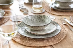 Sänger SÄNGER Steingut Geschirrset Pompei, Tafelservice 12 Teilig Für 4 Personen -Küchenkochgeschirr Geschäft 4c4a05fffaa502fc27f7d44534253607