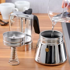 GRÄWE Espressokocher Mit Glaskanne, 6 Tassen -Küchenkochgeschirr Geschäft 4cede2b5c3da4e726f183d926c0d69ef 1