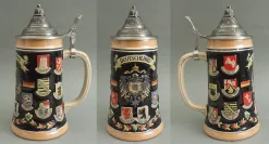 Bierkrug Mit Deckel Deutschland Bundesländer 0,5 Liter 7 Bierkrug Mit Deckel Deutschland Bundesländer 0,5 Liter -Küchenkochgeschirr Geschäft 4d402d84f2c33b4f8836c290671e8d6c