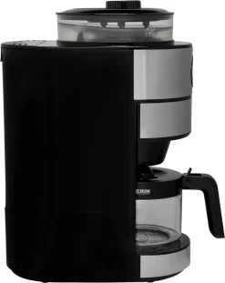 Severin KA 4811 Filterkaffeemaschine Mit Mahlwerk Für 6 Tassen Edelstahl Schwarz -Küchenkochgeschirr Geschäft 4dc66eab337e3d825125c707ab2053b1