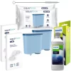 Set Für Philips/Saeco- 2x Aquafloow Wasserfilter, Philips CA6700/10 Entkalker, Reiniger, 2x Aquafloow Reinigungstabletten 10x2g