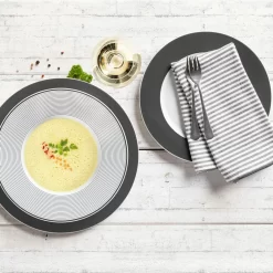 Seltmann No Limits Moments 65006 Tafelservice 12 Tlg. Porzellan Set Teller -Küchenkochgeschirr Geschäft 4de61b8c69886bc3f953851219abd430