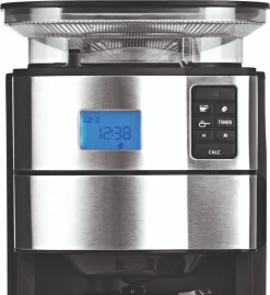BEEM FRESH-AROMA-PERFECT II Filterkaffeemaschine Mit Mahlwerk - Thermo Kaffeemaschine Filterkaffeemaschine 10 Tassen Timer Thermoskanne Edelstahl -Küchenkochgeschirr Geschäft 4eb4e0ea5eb943a799179da9cb24f350