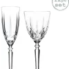 RCR Kristall Orchestra Cut Glas Weingläser Und Champagnerflöten - 290ml, 200ml - 12er Set