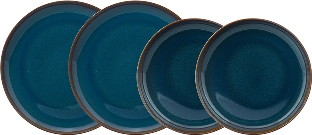 Like. By Villeroy & Boch Tafelset Crafted Denim Braun 2 Like. By Villeroy & Boch Tafelset Crafted Denim Braun – Bild 2