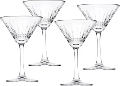 Pasabahce Martini Glas Elysia 22cl - 4 Stück - Cocktailglas