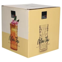 4x Mai Tai Glas 490 Ml Klarglas Cocktail-Kelch Tiki-Cocktail Rum-Longdrink Mai Tai Glass -Küchenkochgeschirr Geschäft 5ed58426ae1f62fdacf73dd055327c93