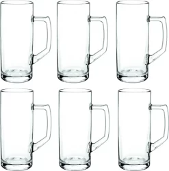 Borgonovo 12002620 Reno Bierseidel, Bierkrug, Bierglas, 645ml, Mit Füllstrich Bei 0,5l, Glas, Transparent, 6 Stück 7 Borgonovo 12002620 Reno Bierseidel, Bierkrug, Bierglas, 645ml, Mit Füllstrich Bei 0,5l, Glas, Transparent, 6 Stück -Küchenkochgeschirr Geschäft 5fbe9e38a9ed30fd23e03201fe0c0089