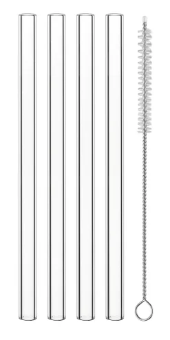 Nachtmann Tastes Good Vorteilsset 4 Gin Tonic Gläser + 4 Glastrinkhalme + Reinigungsbürste -Küchenkochgeschirr Geschäft 612432731645519aca43636b302ee626