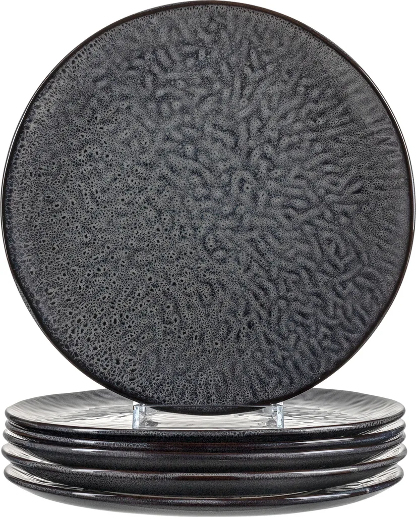 Leonardo Keramikgeschirr-Set Matera 24tlg. Grau, 026060 2 Leonardo Keramikgeschirr-Set Matera 24tlg. Grau, 026060 – Bild 2