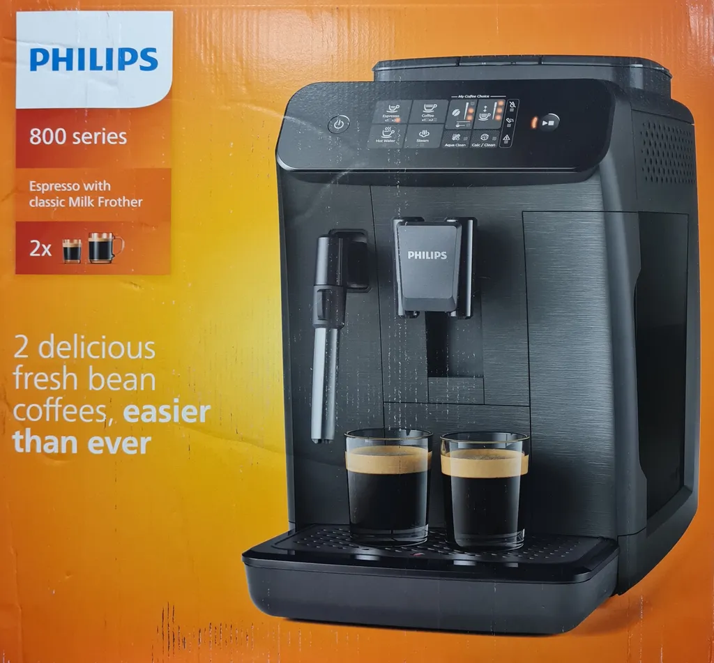PHILIPS Kaffeevollautomat 800 Series EP0824/00 Mit Automatischer Entkalkung 2 PHILIPS Kaffeevollautomat 800 Series EP0824/00 Mit Automatischer Entkalkung – Bild 2