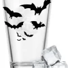 Leonardo Wasserglas Mit UV-Druck "Fledermausschwarm" Für Halloween