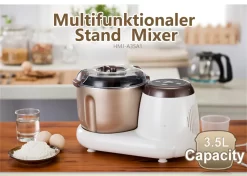 Bear Küchenmaschine 3,5l 120W Knetmaschine Standmixer 5 Ebenen Rührmaschine -Küchenkochgeschirr Geschäft 6a2fc68c5c3686d2365939277c872d46