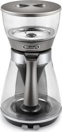 De'Longhi DeLonghi ICM17210 Kaffeemaschine Clessidra Silber/Glas